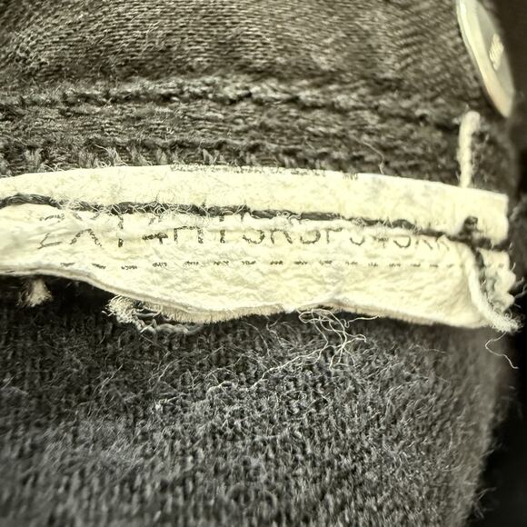 Spanx Flare Jeans Women Medium Black Pull On Stretch Denim Slimming Shaping - Picture 8 of 11